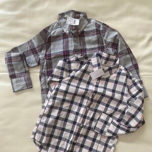 NWT J.Crew button downs , size 6-7- $15 each